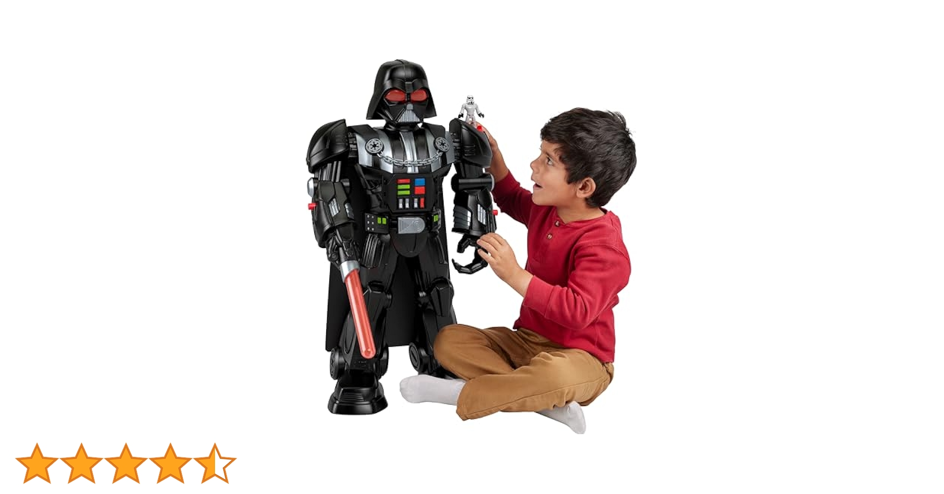Fisher-Price - スター・ウォーズ ダース・ベイダーボット 高さ約60cm以上 Amazon.com: Fisher-Price Imaginext Star Wars Darth Vader Bot